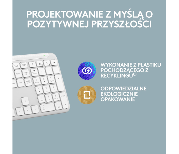 LOGITECH K950 Biały 920-012466 - 1233206 - zdjęcie 15